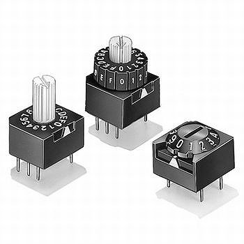 Amazon | オムロン ロータリーディップスイッチ シャフトタイプ 16
